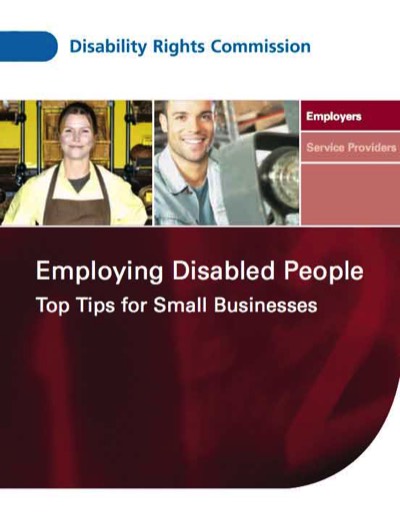 Disabled access - disability discrimination act providing tips and advice for employers